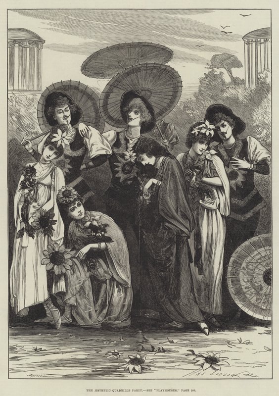 Az Esztétikus Quadrille Party alkotó: Henry Stephen Ludlow