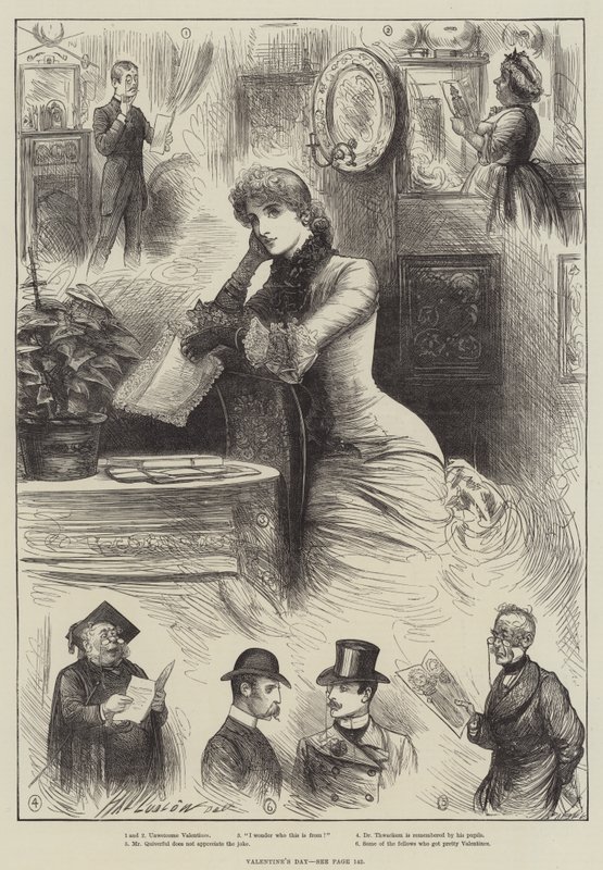 Valentin nap alkotó: Henry Stephen Ludlow