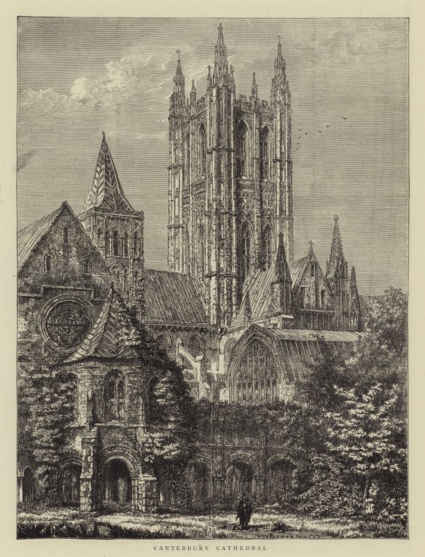 Canterbury katedrális alkotó: Henry William Brewer