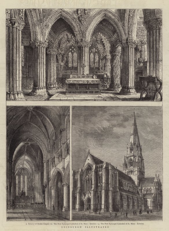 Edinburgh Illusztrált alkotó: Henry William Brewer