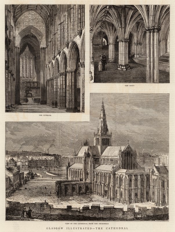 Glasgow Illustrated, a katedrális alkotó: Henry William Brewer