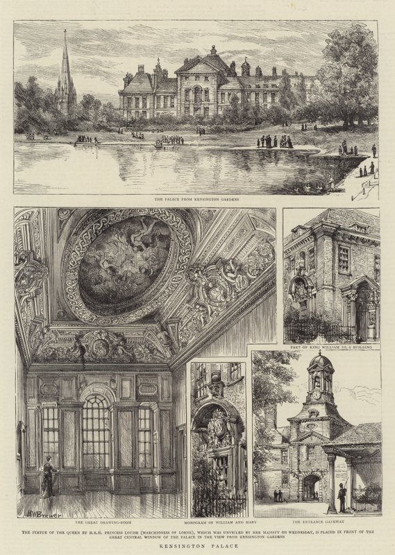Kensington palota alkotó: Henry William Brewer