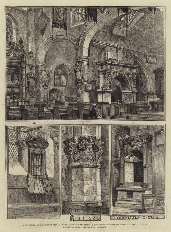 Régi Chelsea templom alkotó: Henry William Brewer