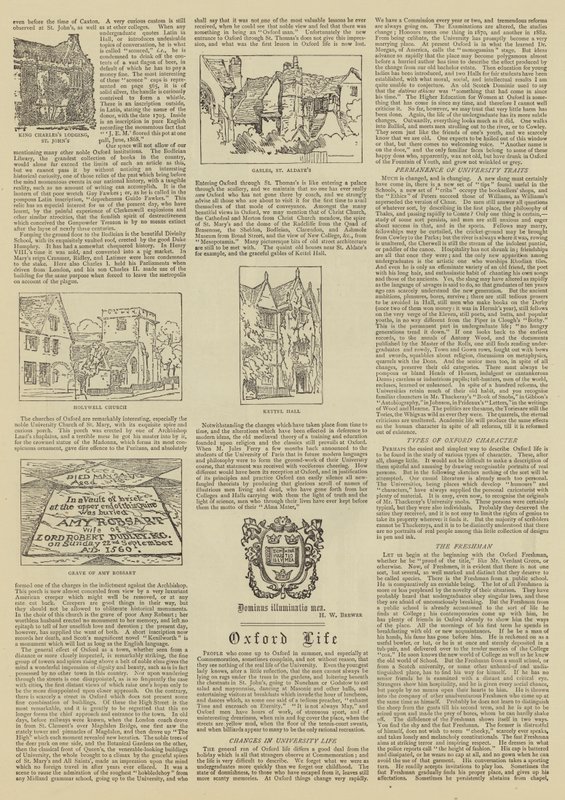 Oxford Illustrated alkotó: Henry William Brewer