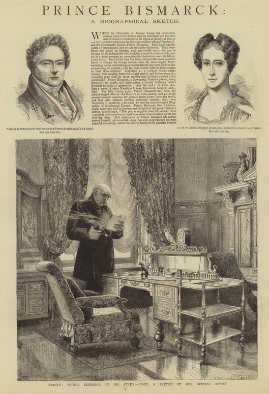 Bismarck herceg alkotó: Henry William Brewer