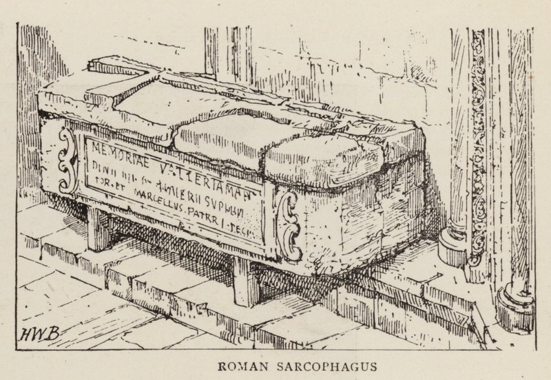 Római szarkofág alkotó: Henry William Brewer