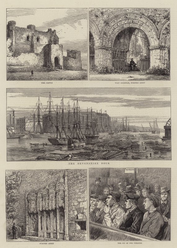 Vázlatok Barrow-in-Furnessben alkotó: Henry William Brewer