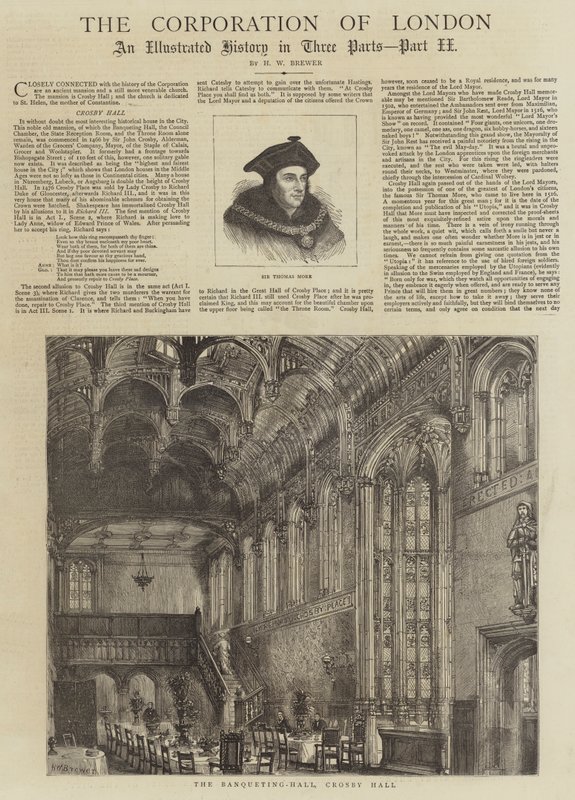 A londoni társaság alkotó: Henry William Brewer
