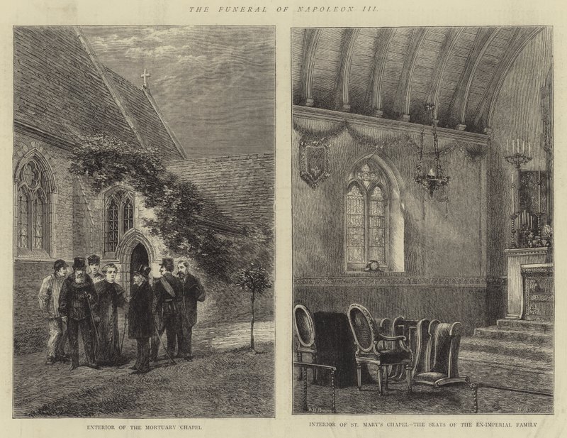 Napóleon temetése III alkotó: Henry William Brewer