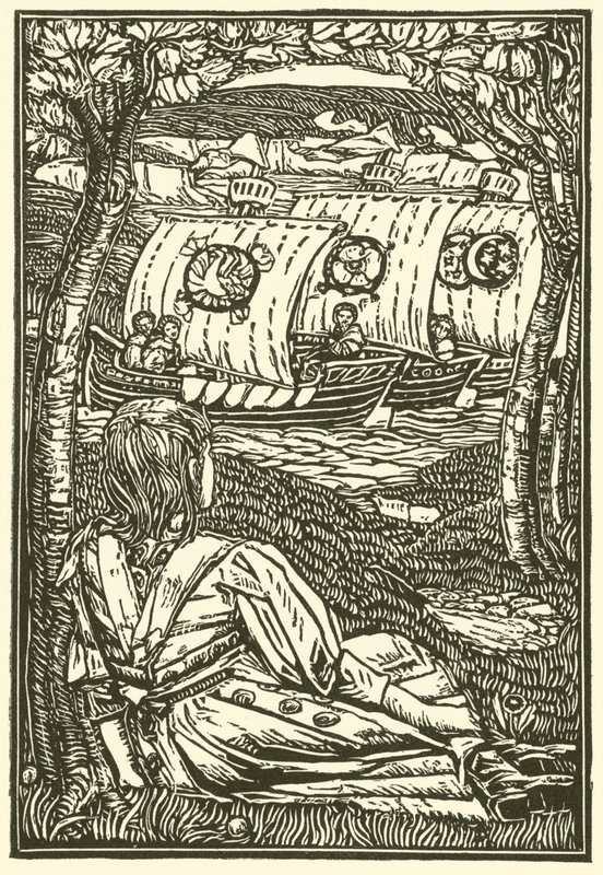 Egy énekek könyvéből (metszet) alkotó: Henry Payne
