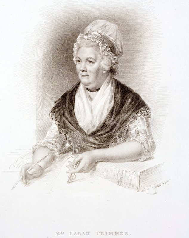 Sarah Trimmer, brit gyermekíró (metszet) alkotó: Henry (after) Howard