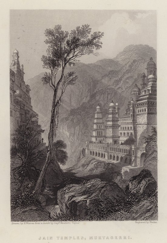Jain templomok, Muktagerri (színes litó) alkotó: Henry (after) Warren