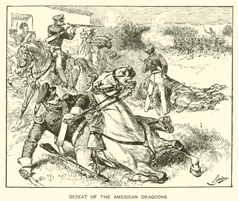 Az American Dragons veresége (litho) alkotó: Henry Alexander (after) Ogden