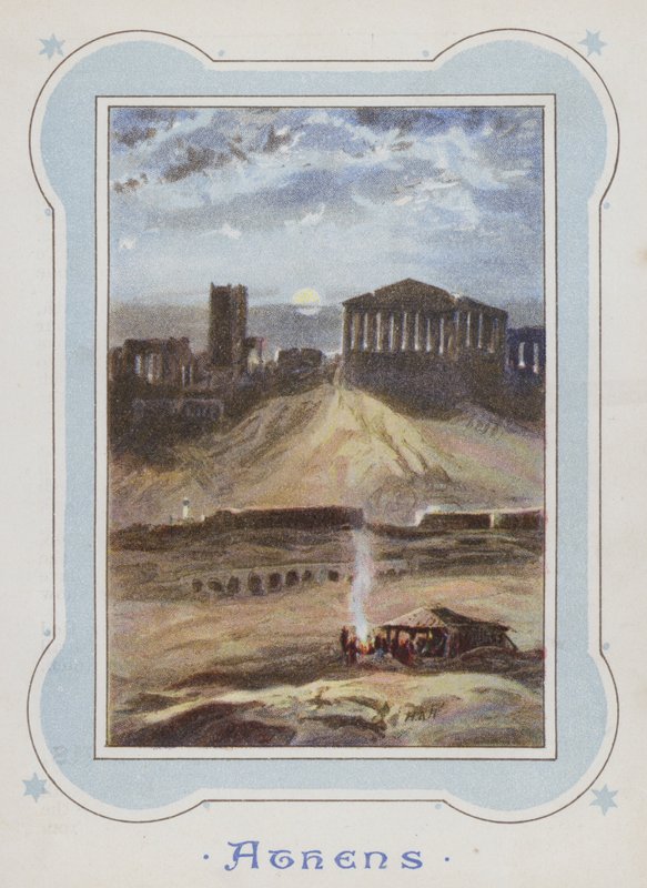 Athén (chromolitho) alkotó: Henry Andrew Harper