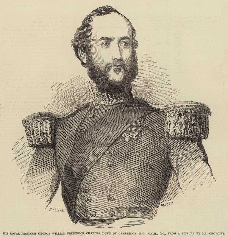 Ő Királyi Fensége George William Frederick Charles, Cambridge hercege, KG, GCH stb alkotó: Henry Anelay