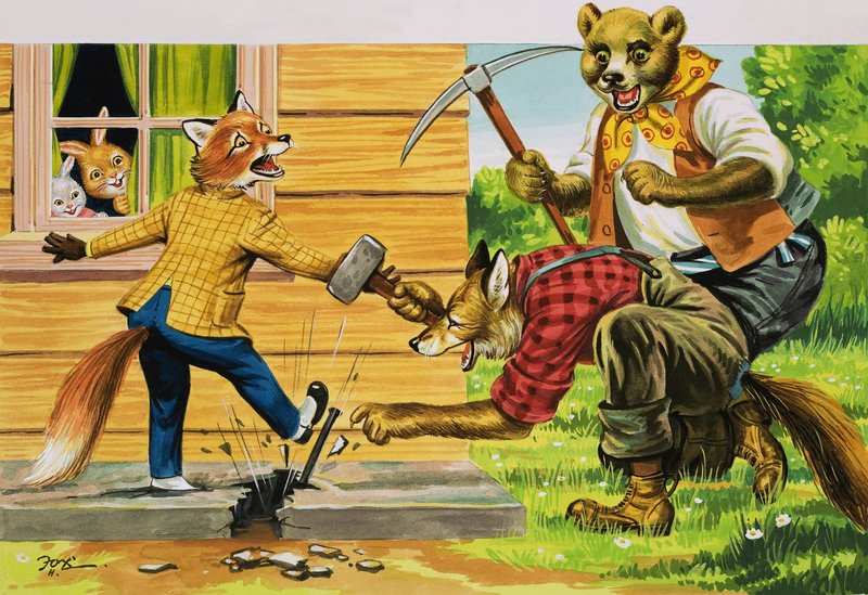 Brer Rabbit alkotó: Henry Charles Fox