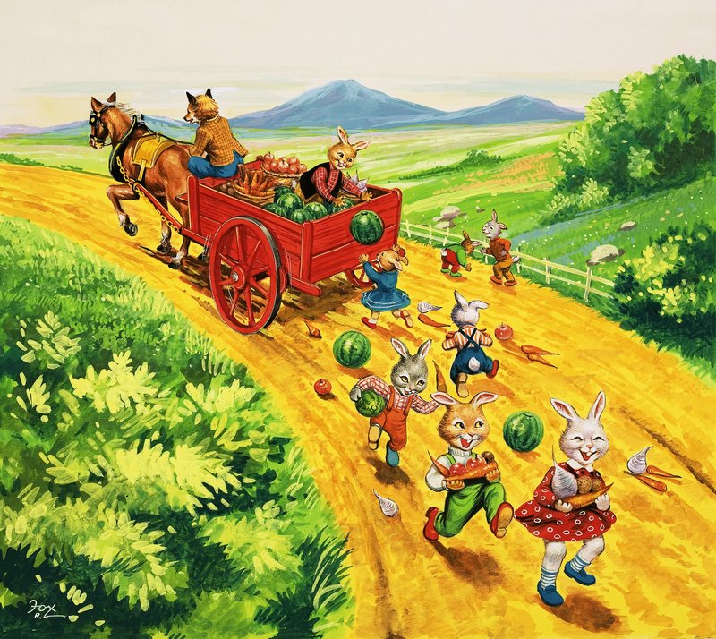 Brer Rabbit alkotó: Henry Charles Fox