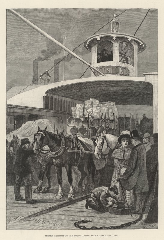 Amerikát különleges előadónk, a New York-i Fulton Ferry ismét meglátogatta alkotó: Henry Charles Seppings Wright