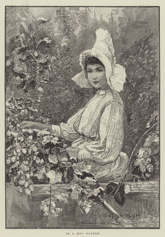 Komlókertben alkotó: Henry Charles Seppings Wright