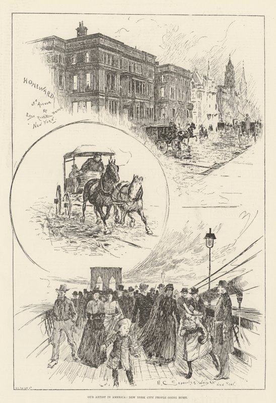 Művészünk Amerikában, New York-i emberek hazatérnek alkotó: Henry Charles Seppings Wright