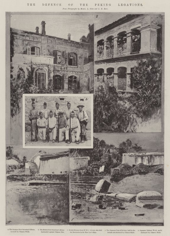 A pekingi követség védelme alkotó: Henry Charles Seppings Wright