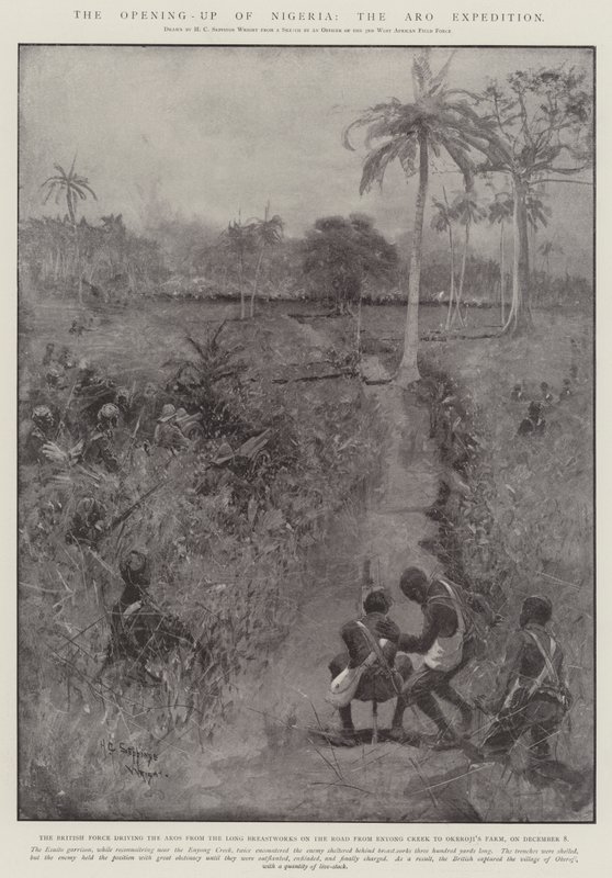 Nigéria megnyitása, az Aro-expedíció alkotó: Henry Charles Seppings Wright