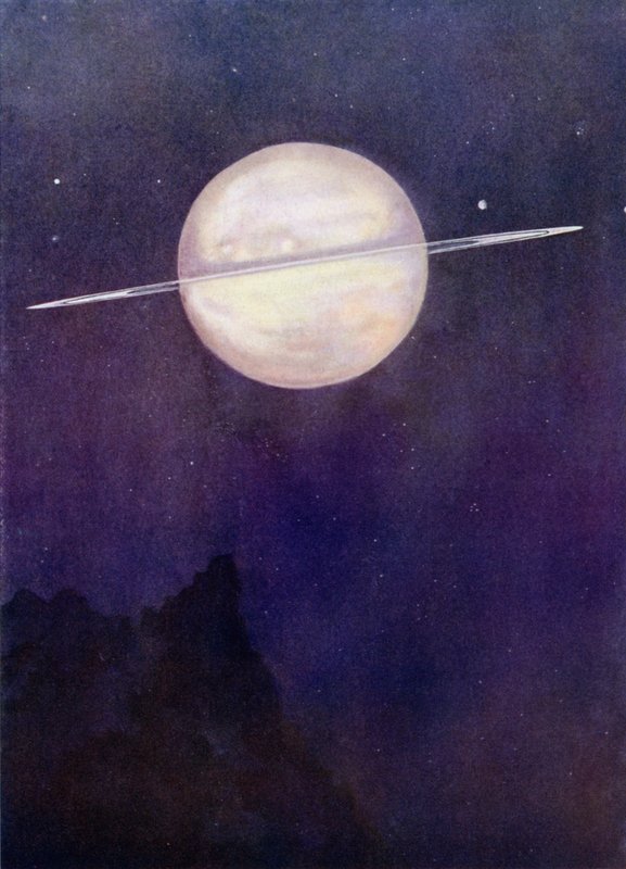 A Szaturnusz bolygó alkotó: Henry Charles Seppings Wright