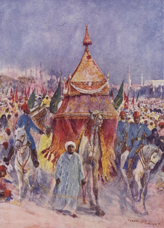 A Mahmal körmenete alkotó: Henry Charles Seppings Wright