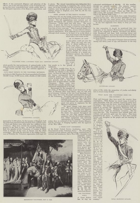 Önkéntes típusok száz évvel ezelőtt alkotó: Henry Charles Seppings Wright