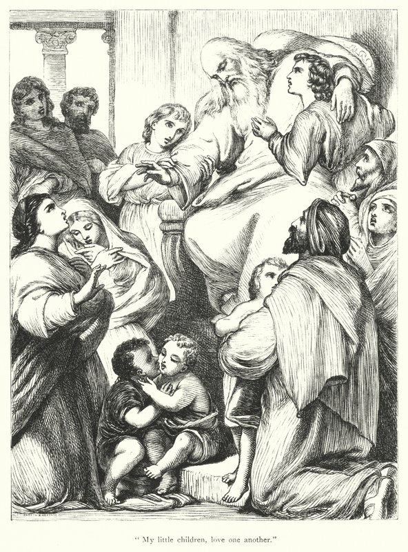 János apostol (metszet) alkotó: Henry Courtney (after) Selous