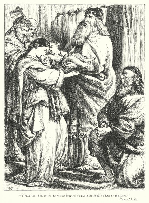 Sámuel bemutatása (metszet) alkotó: Henry Courtney (after) Selous