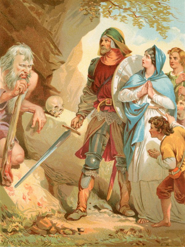 Óriás Maul elfogja a zarándokokat alkotó: Henry Courtney Selous