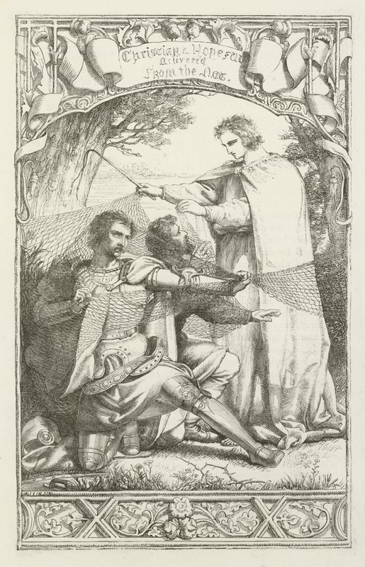 Illusztráció: John Bunyan A zarándok haladásához alkotó: Henry Courtney Selous