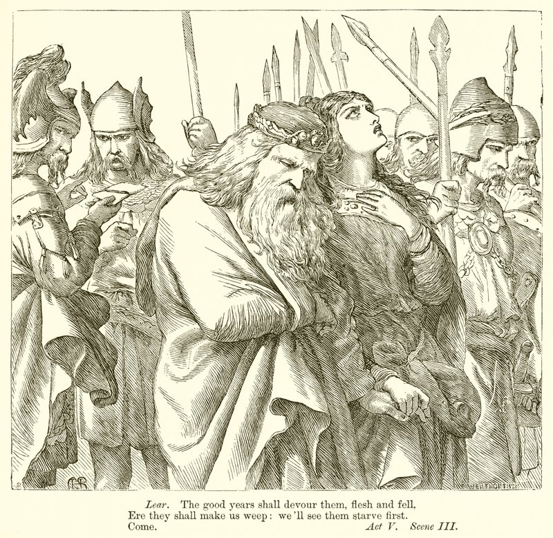 Lear király alkotó: Henry Courtney Selous