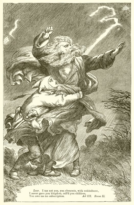 Lear király alkotó: Henry Courtney Selous