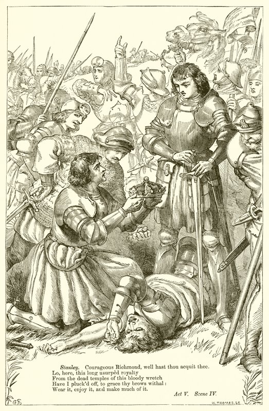 III. Richárd király alkotó: Henry Courtney Selous