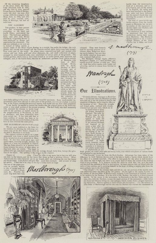 Illusztrált Blenheim-palota (litho) alkotó: Henry Edward Tidmarsh