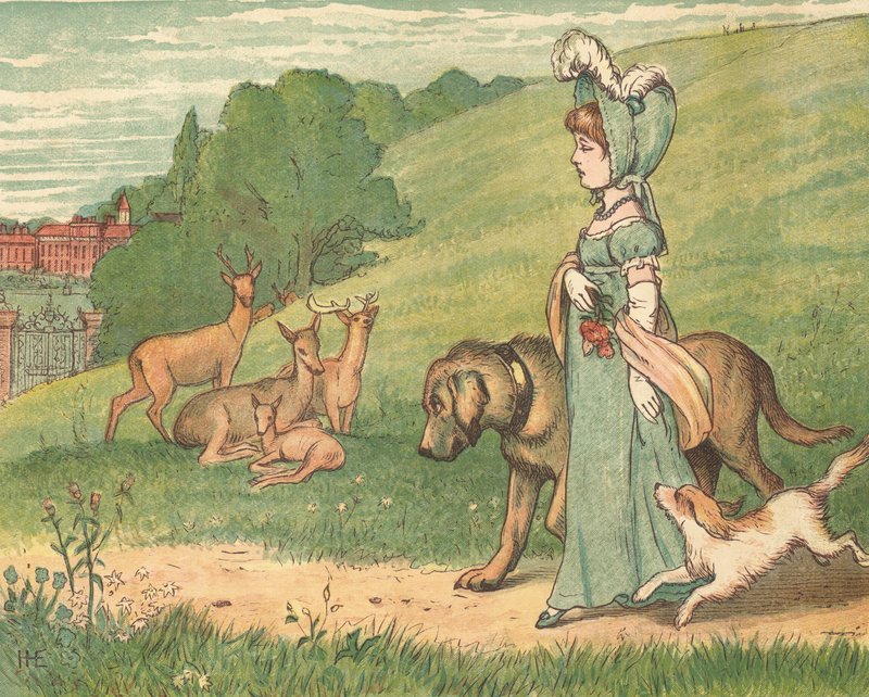 Gazdag emberek (színes litho) alkotó: Henry Hetherington Emmerson