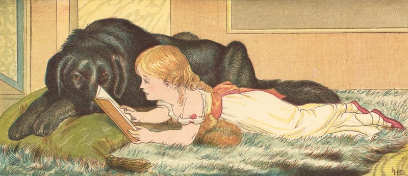 A hercegnő és gyámja (színes litó) alkotó: Henry Hetherington Emmerson