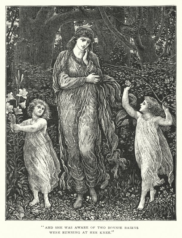 Bonnie Bairns (metszet) alkotó: Henry Holiday