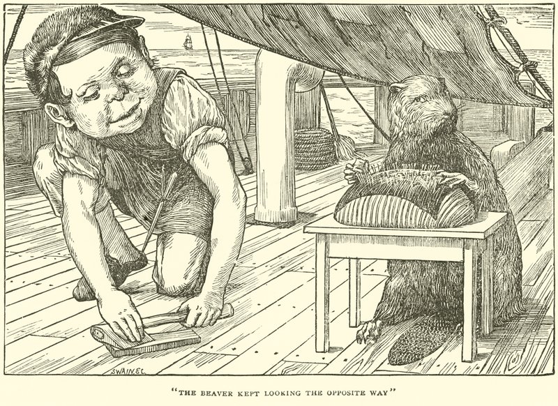 A Snark vadászata alkotó: Henry Holiday