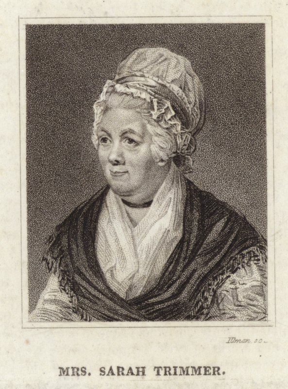 Sarah Trimmer portréja alkotó: Henry Howard