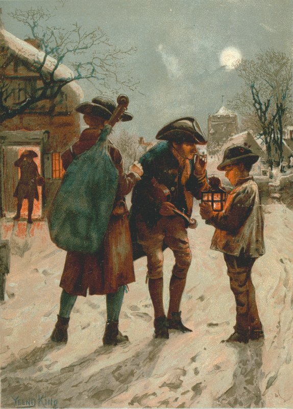 Réges-régen karácsonyi várakozások alkotó: Henry John Yeend King