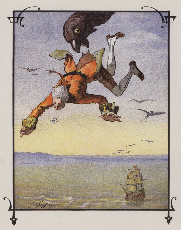 Gulliver Brobdingnagban alkotó: Henri Jules Jean Geoffroy