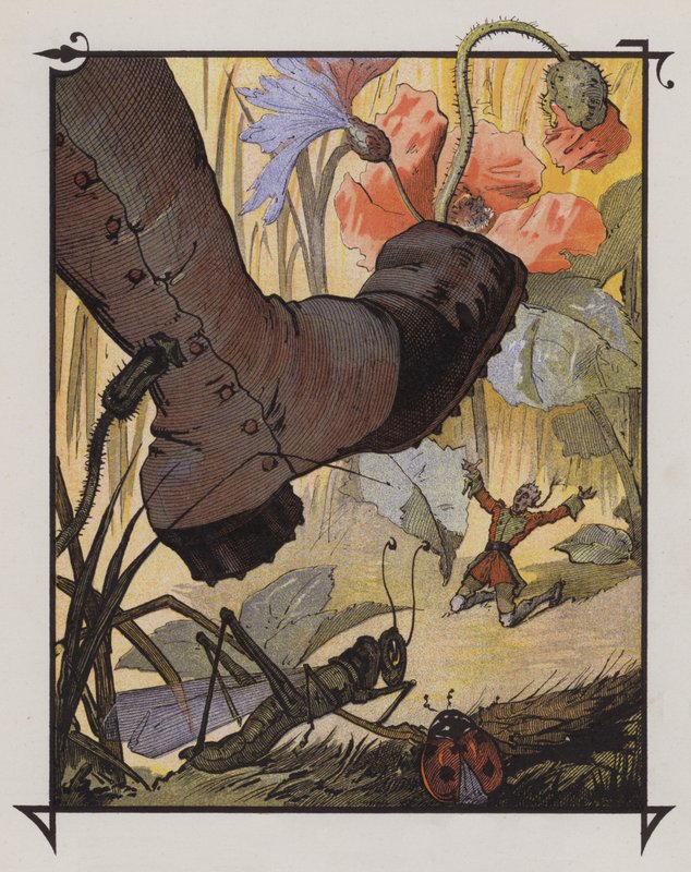Gulliver Brobdingnagban alkotó: Henri Jules Jean Geoffroy