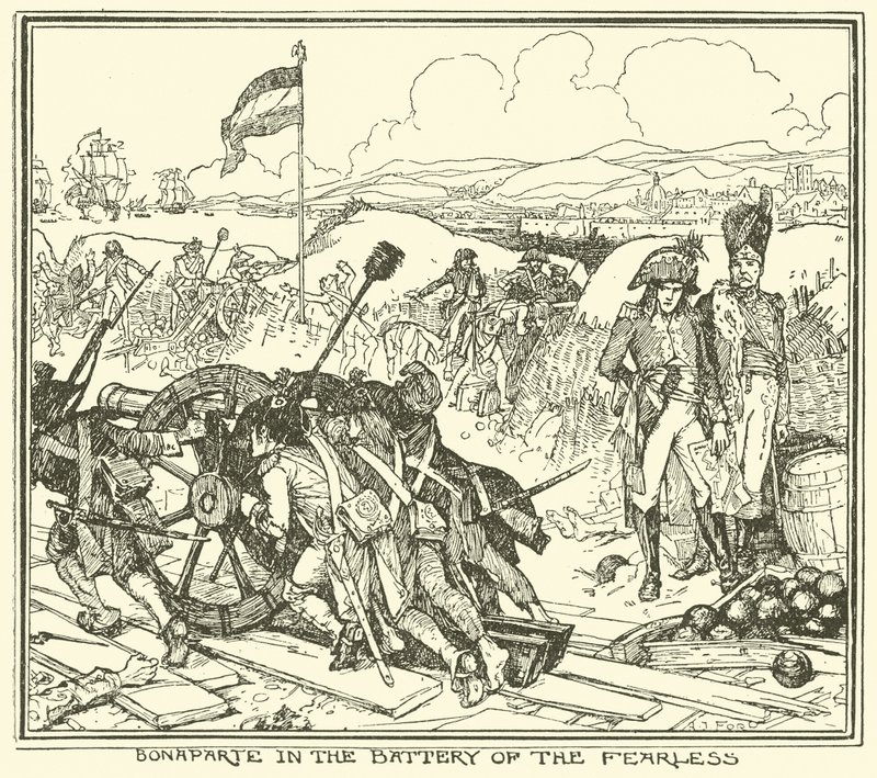 Bonaparte a rettenthetetlenek ütegében alkotó: Henry Justice Ford