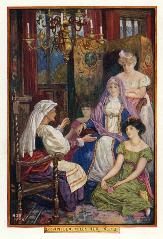 Camilla elmeséli a történetét alkotó: Henry Justice Ford