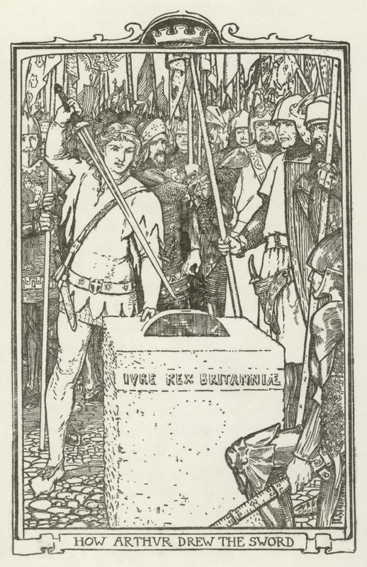 Hogyan húzta ki Arthur a kardot alkotó: Henry Justice Ford
