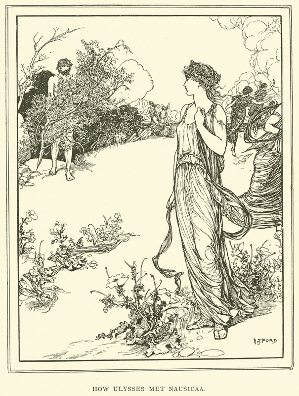 Hogyan találkozott Ulysses Nausicaával alkotó: Henry Justice Ford