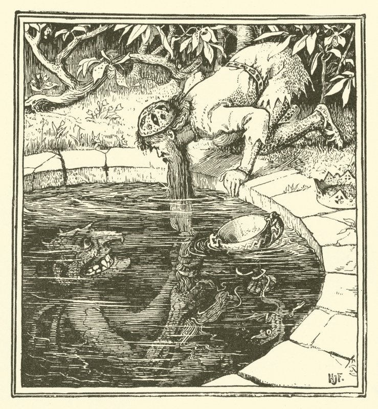 Kojata király (metszet) alkotó: Henry Justice Ford